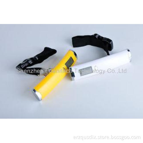Yellow 50kg Portable Electronic Digital Lcd Weighing Luggag